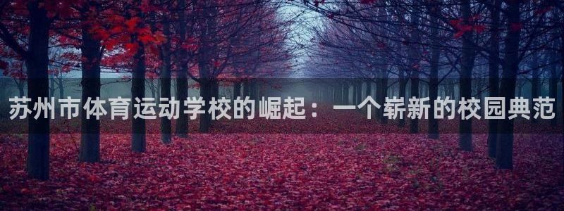 米兰体育官方正版app集团官网网址：苏州市体育运动学